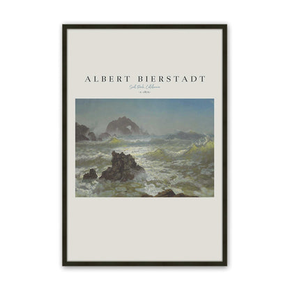 [Color:Satin Black], Picture of art in a Satin Black frame