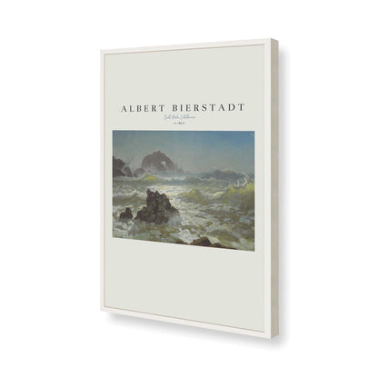 [Color:Opaque White], Picture of art in a Opaque White frame of the corner