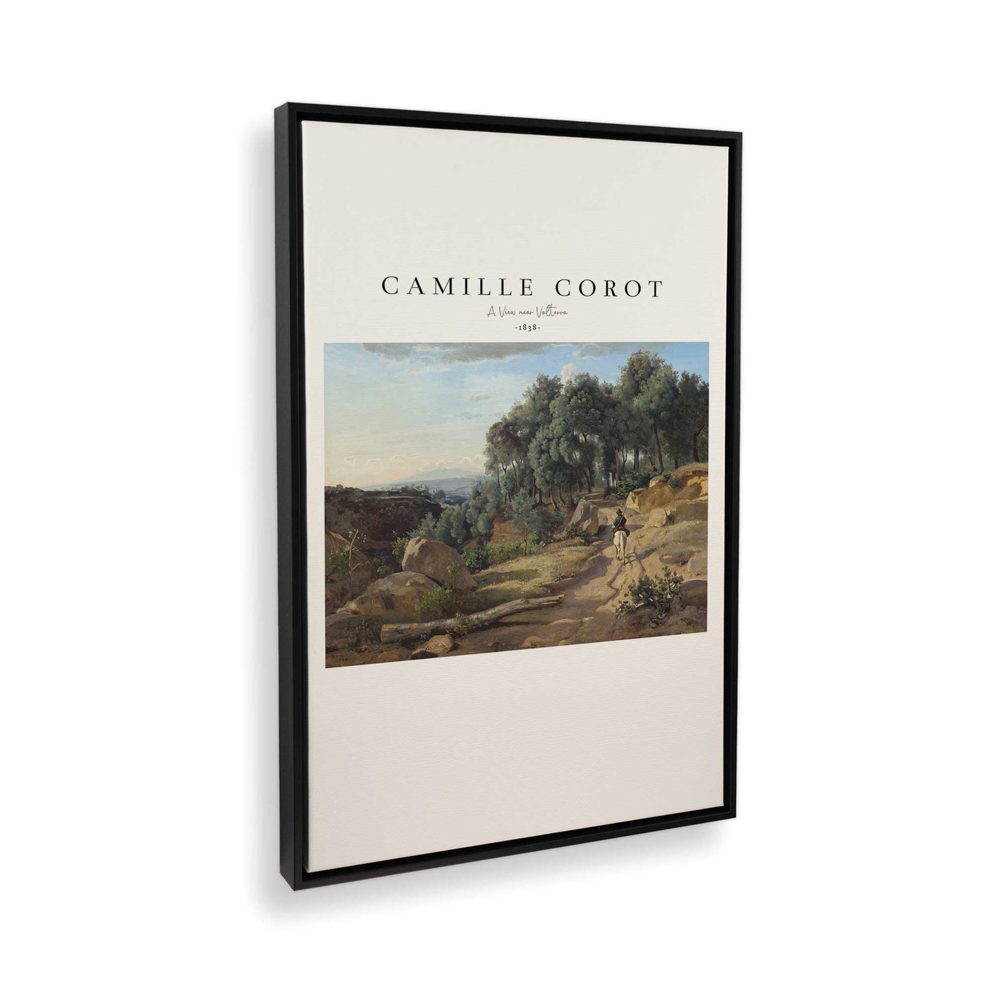 [Color:Satin Black], Picture of the corner of the art