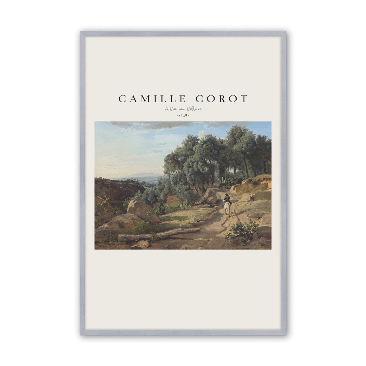 [Color:Polished Chrome], Picture of art in a Polished Chrome frame