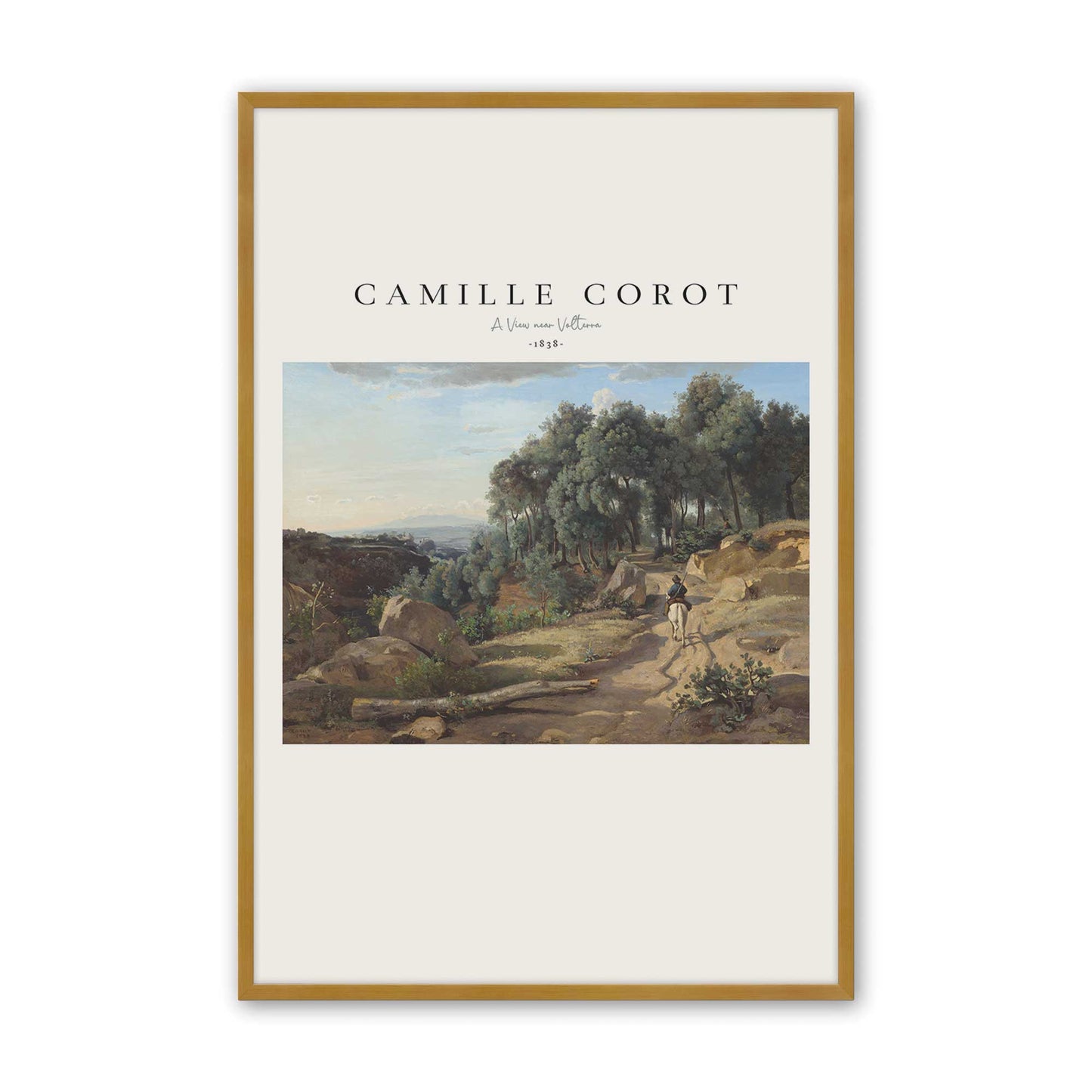[Color:Polished Gold], Picture of art in a Polished Gold frame