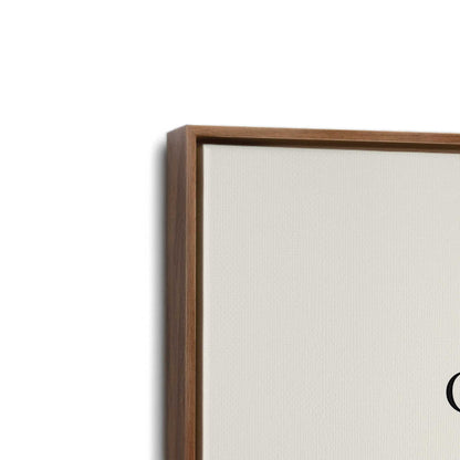 [Color:Walnut], Picture of art in a Walnut frame at an angle