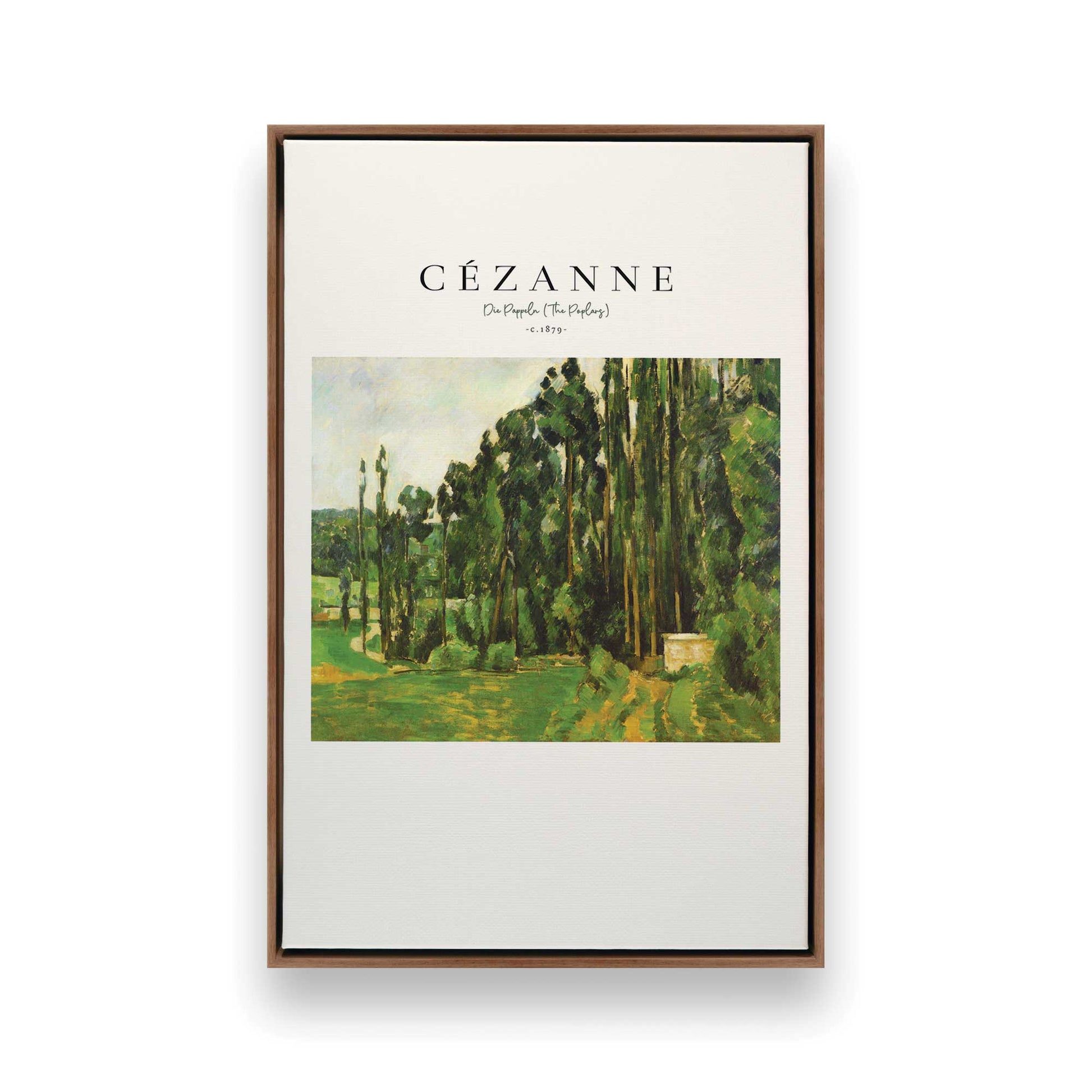 [Color:Walnut], Picture of art in a Walnut frame