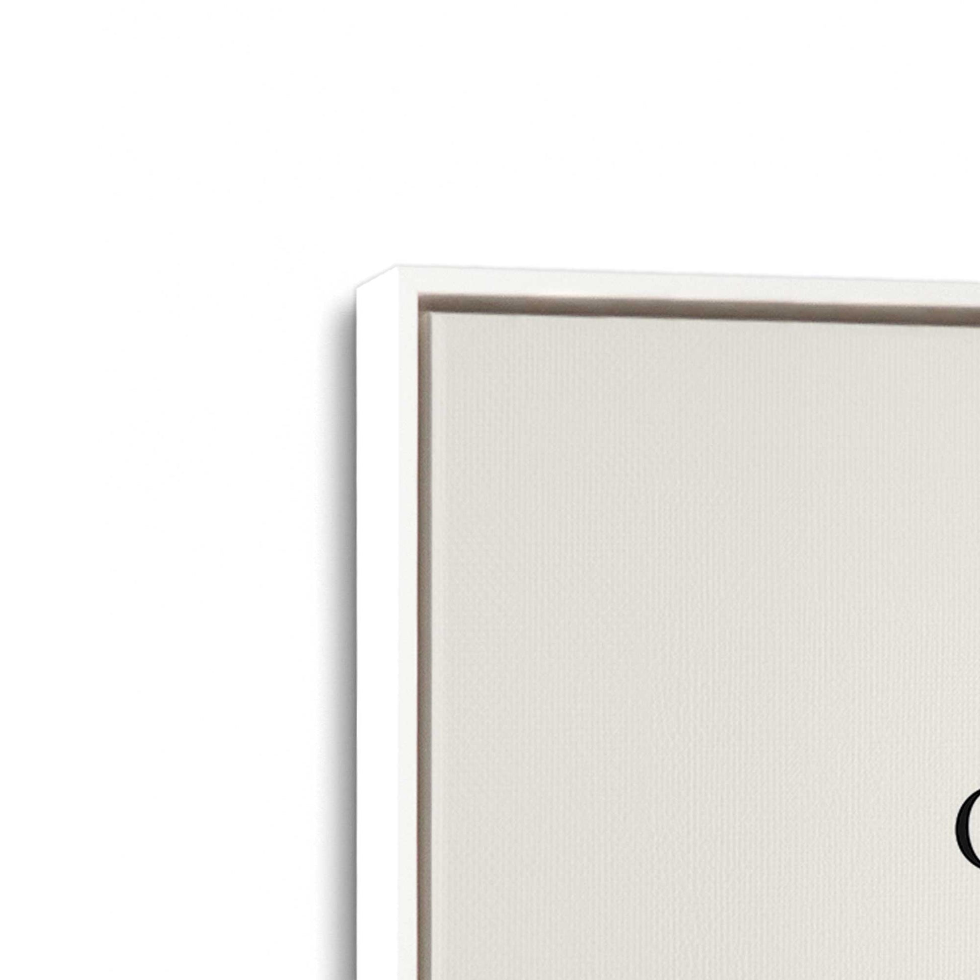 [Color:Opaque White], Picture of art in a White frame at an angle