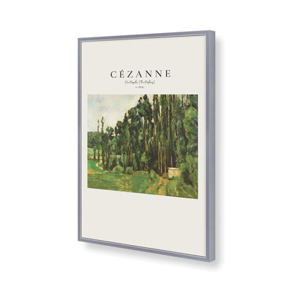 [Color:Polished Chrome], Picture of art in a Polished Chrome frame of the corner