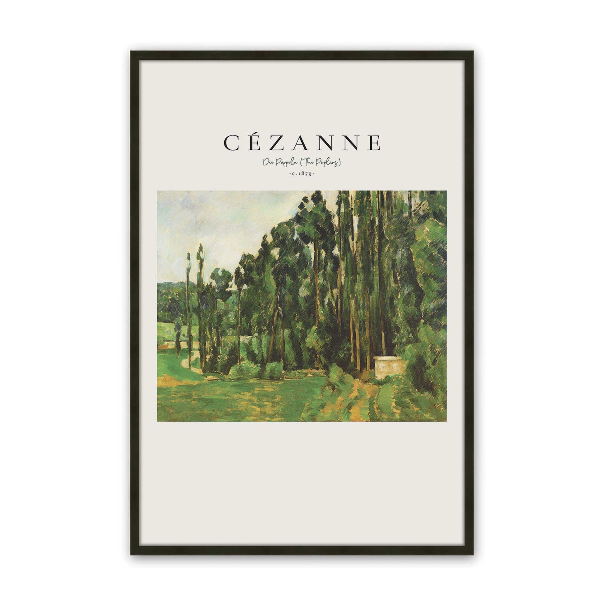 [Color:Satin Black], Picture of art in a Satin Black frame