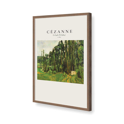 [Color:Walnut], Picture of art in a Walnut frame of the corner