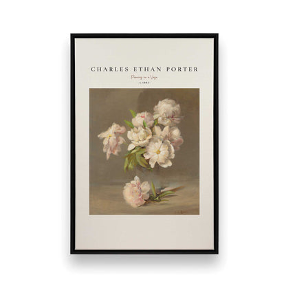 [Color:Satin Black], Picture of art in a Satin Black frame