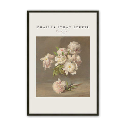 [Color:Satin Black], Picture of art in a Satin Black frame