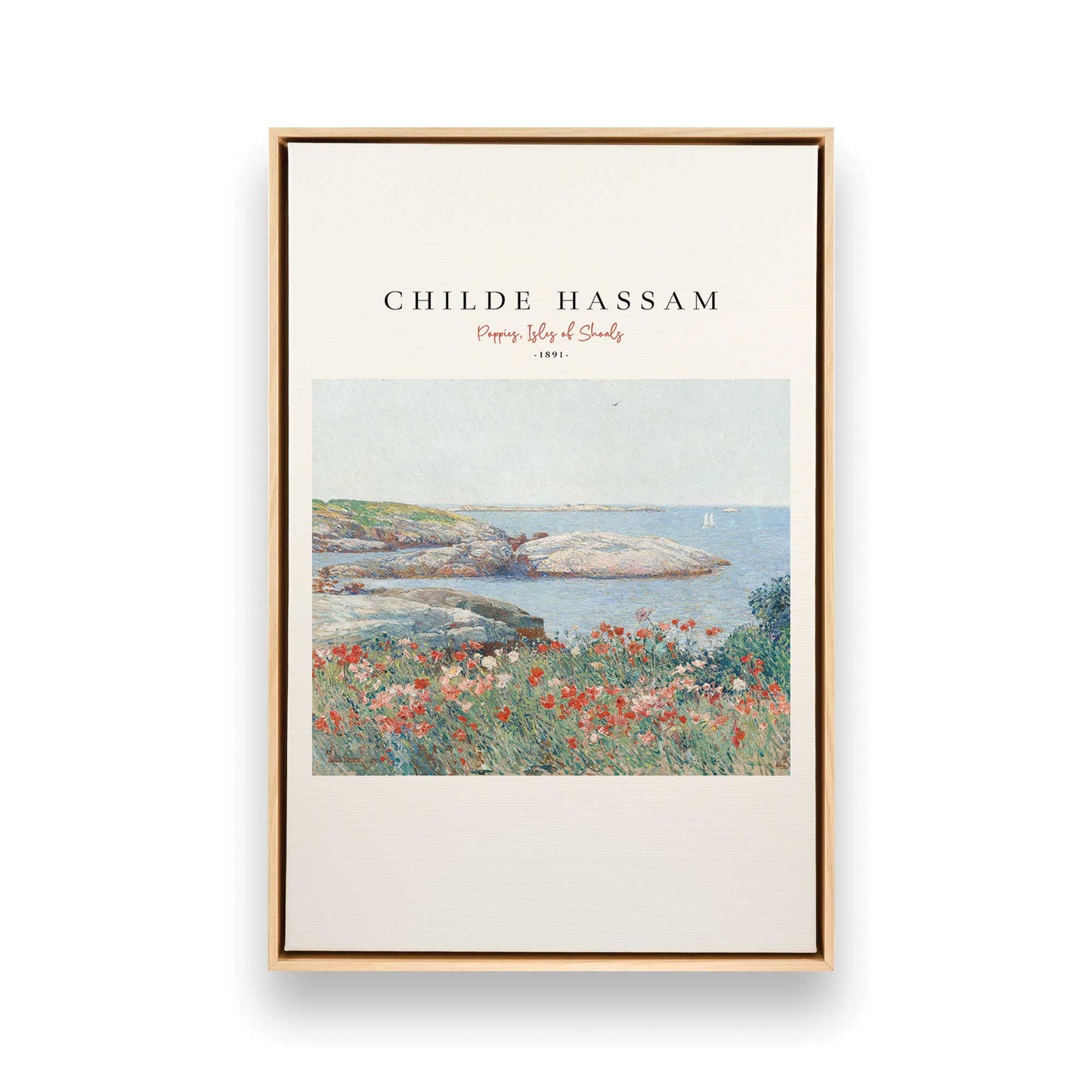 [Color:American Maple], Picture of art in a American Maple frame