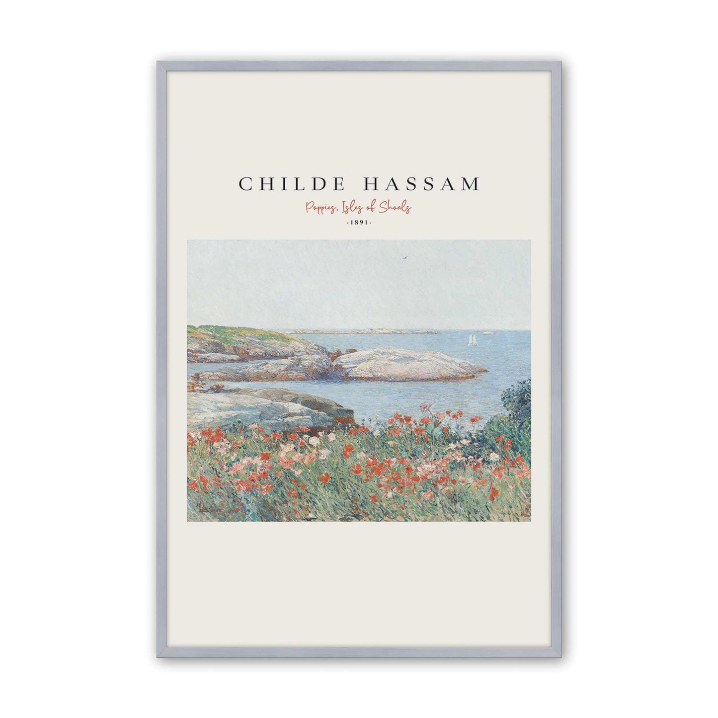 [Color:Polished Chrome], Picture of art in a Polished Chrome frame