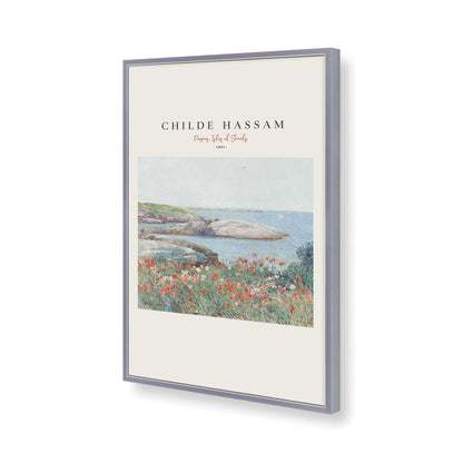 [Color:Polished Chrome], Picture of art in a Polished Chrome frame of the corner