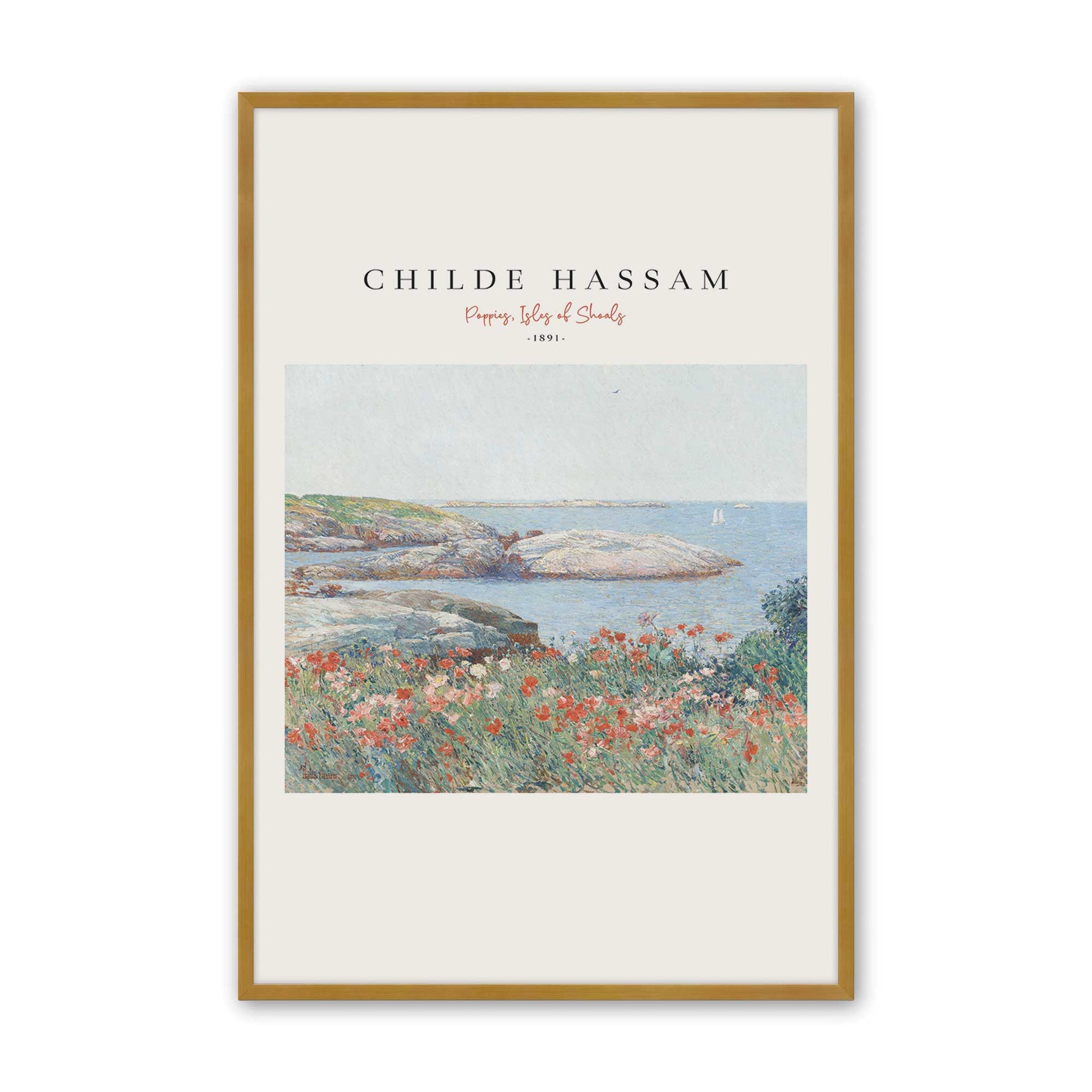 [Color:Polished Gold], Picture of art in a Polished Gold frame
