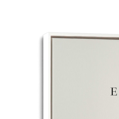 [Color:Opaque White], Picture of art in a White frame at an angle