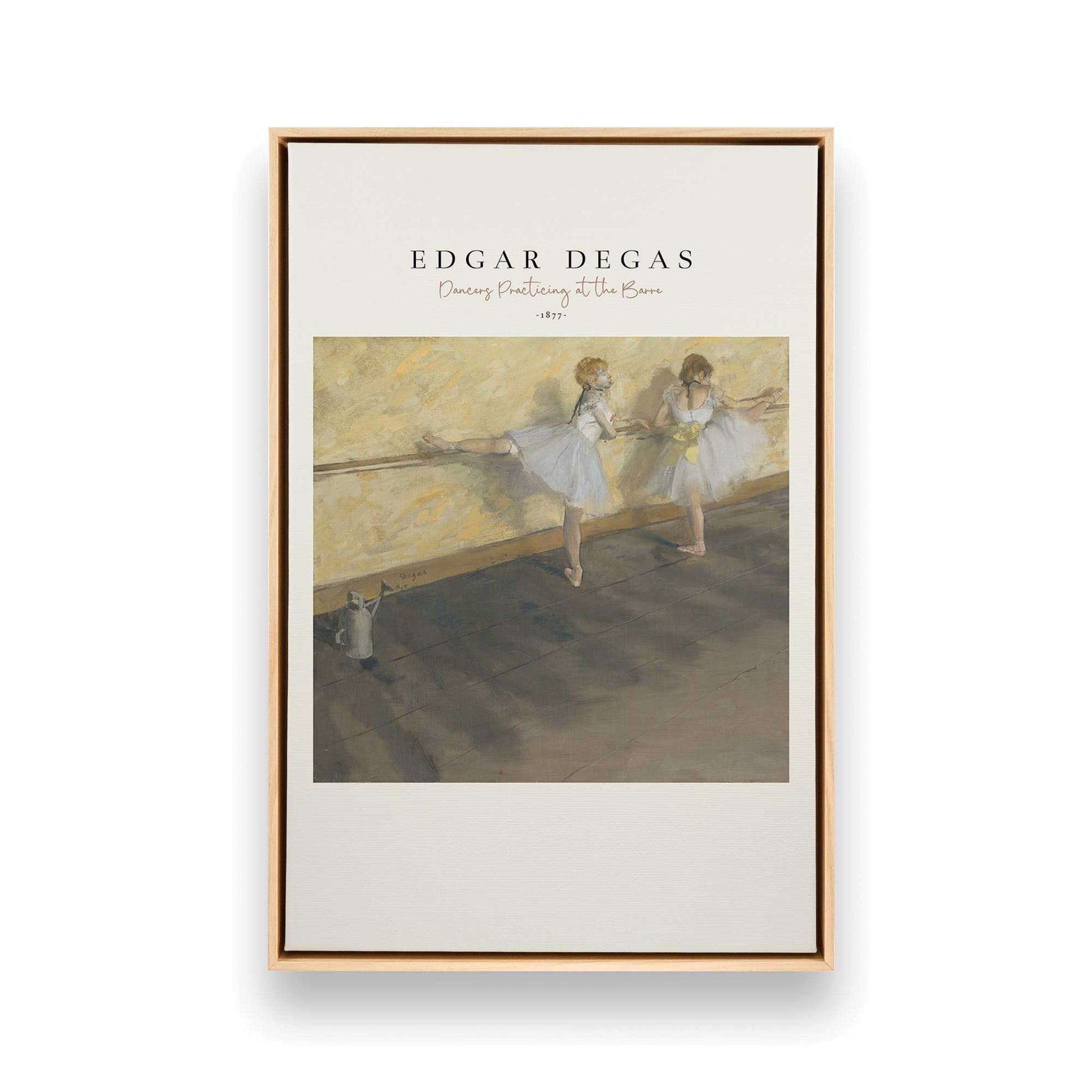 [Color:American Maple], Picture of art in a American Maple frame