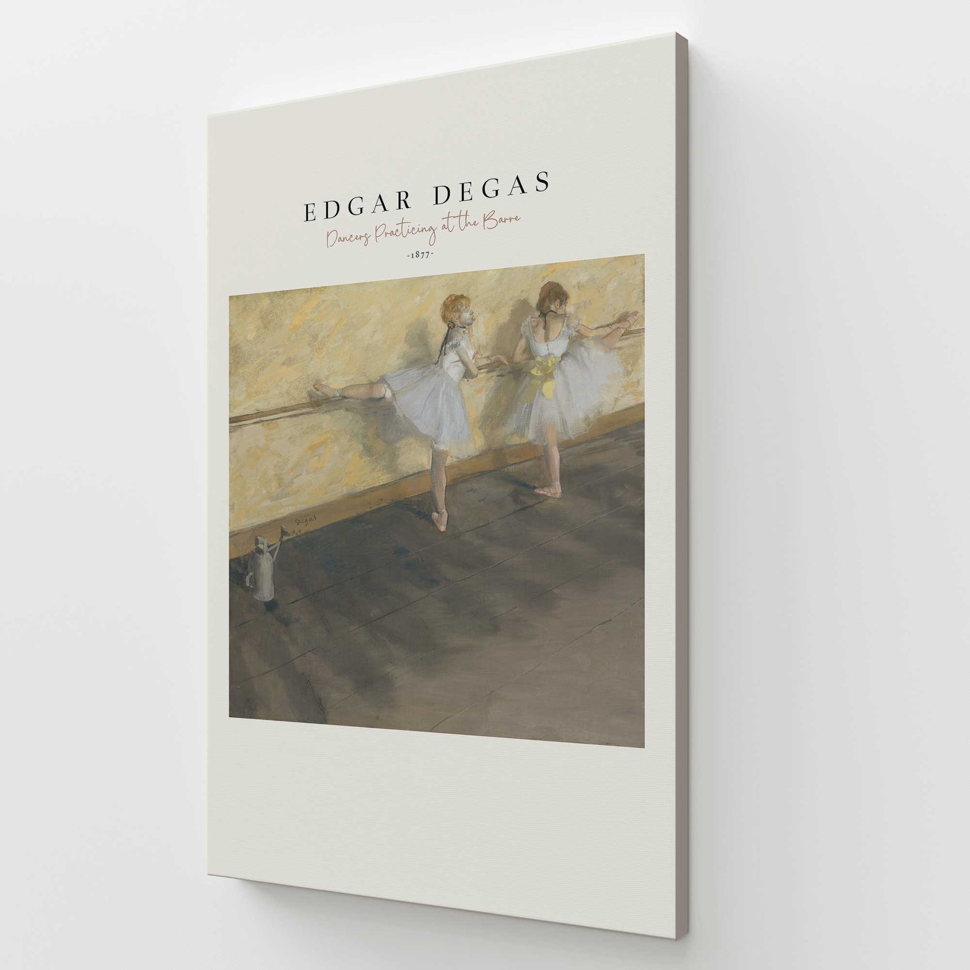 [Color:Stretched Canvas], Picture of art at an angle