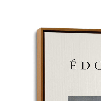 [Color:Polished Gold], Picture of art in a Polished Gold frame at an angle