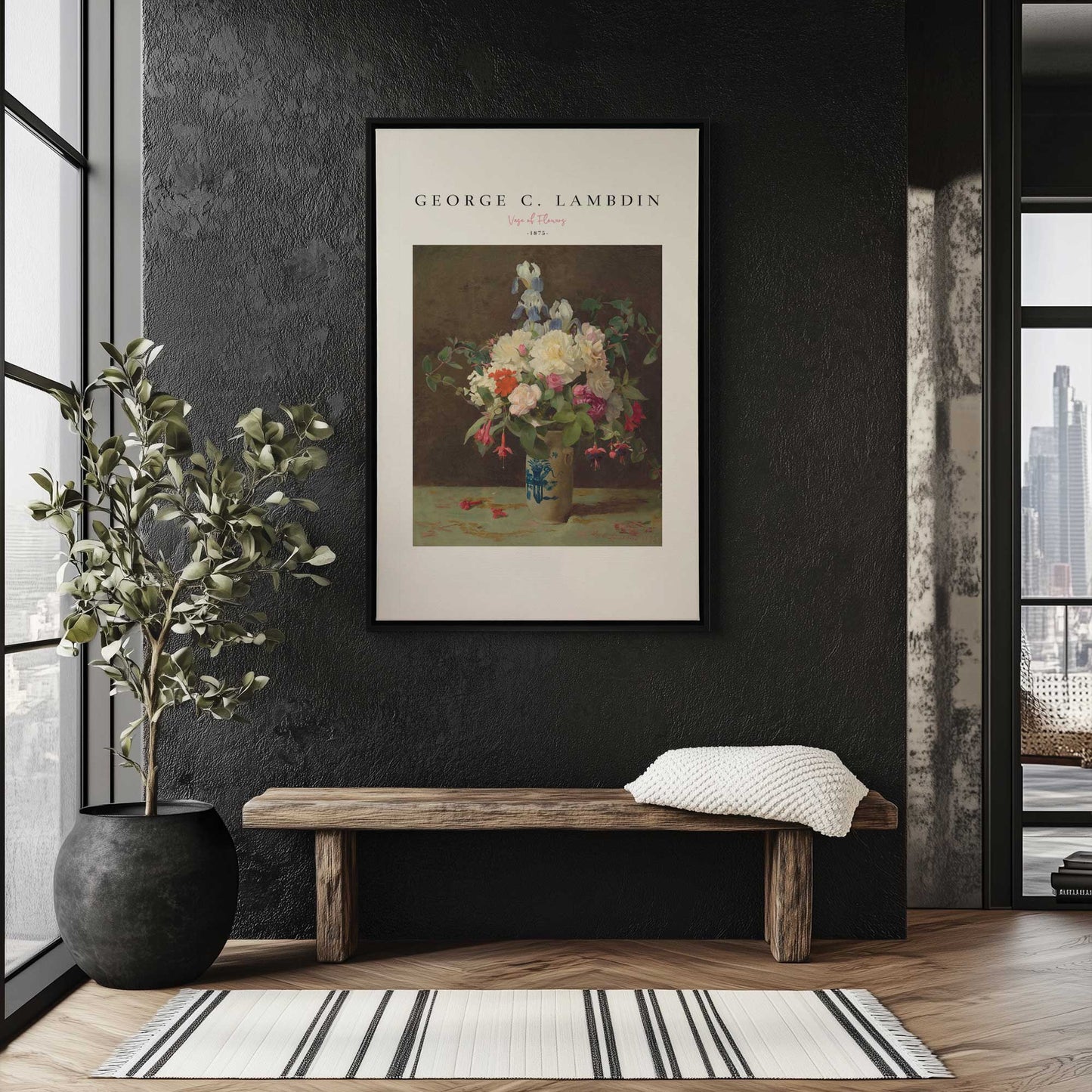 Picture of art in a room