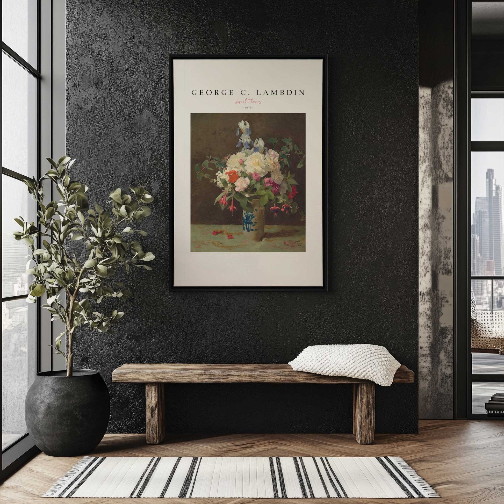 Picture of art in a room