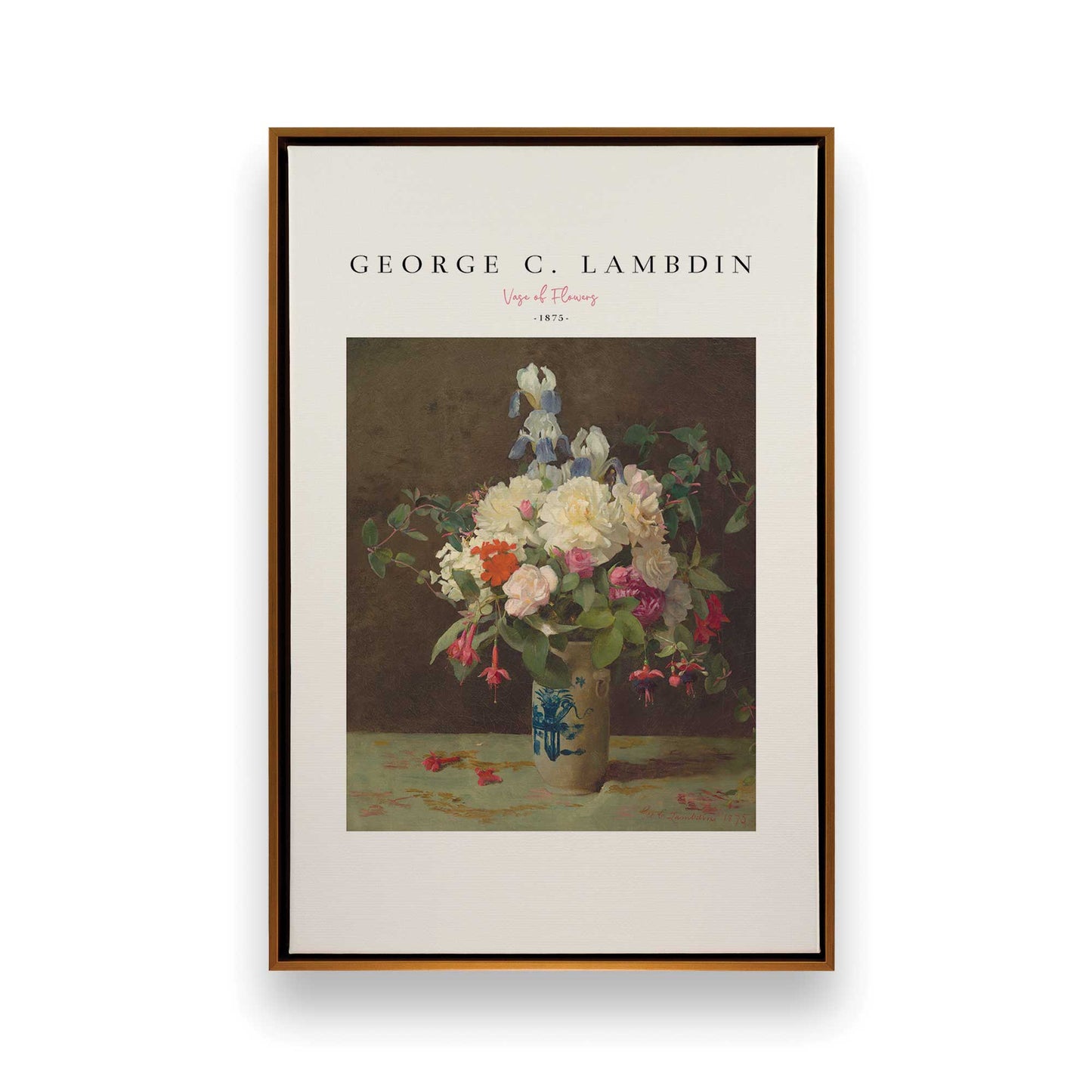 [Color:Polished Gold], Picture of art in a Polished Gold frame