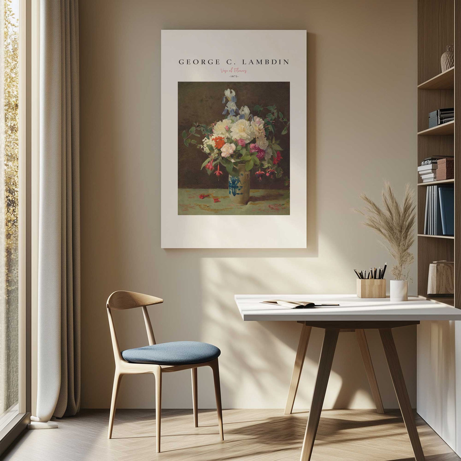 Picture of art in a room