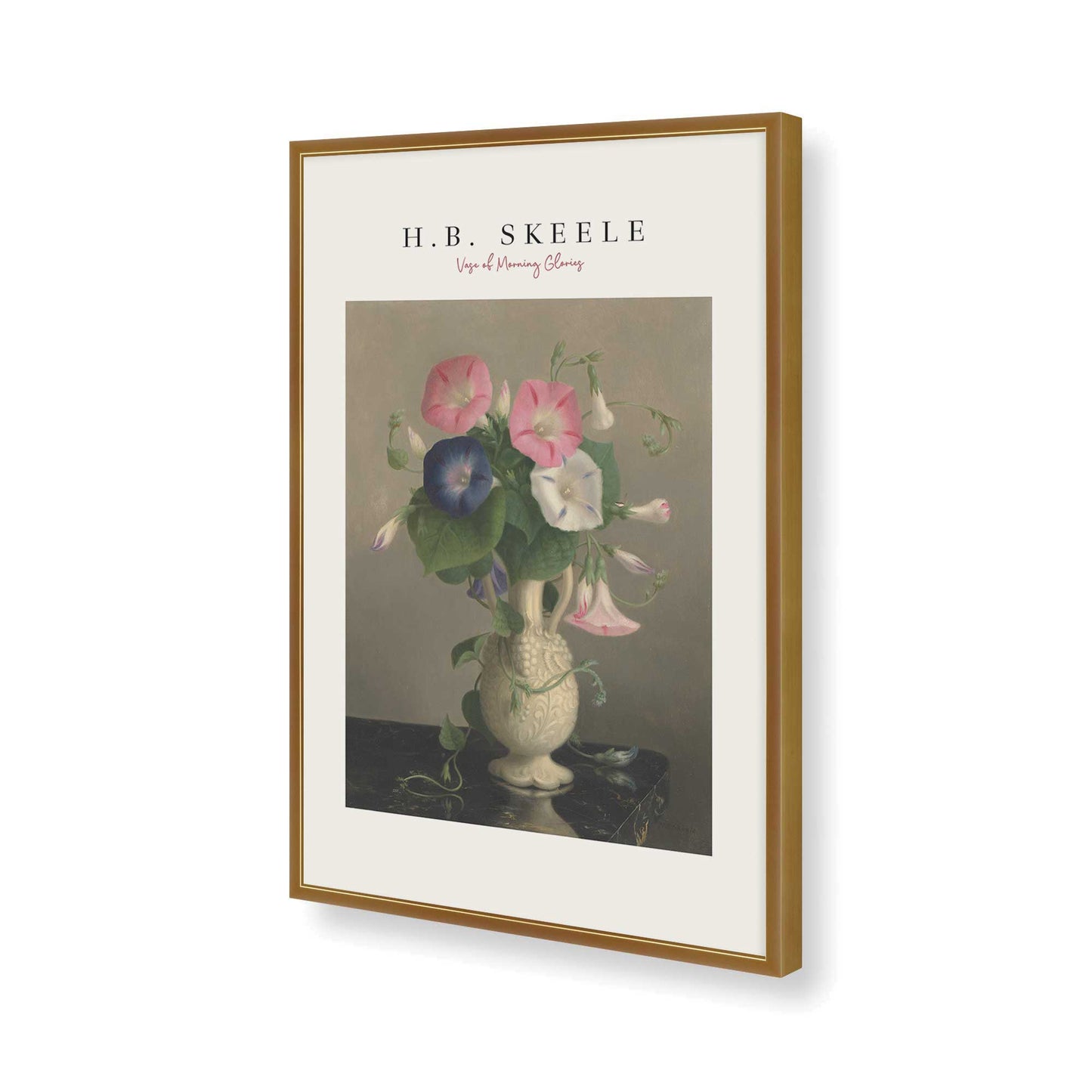 [Color:Polished Gold], Picture of art in a Polished Gold frame of the corner