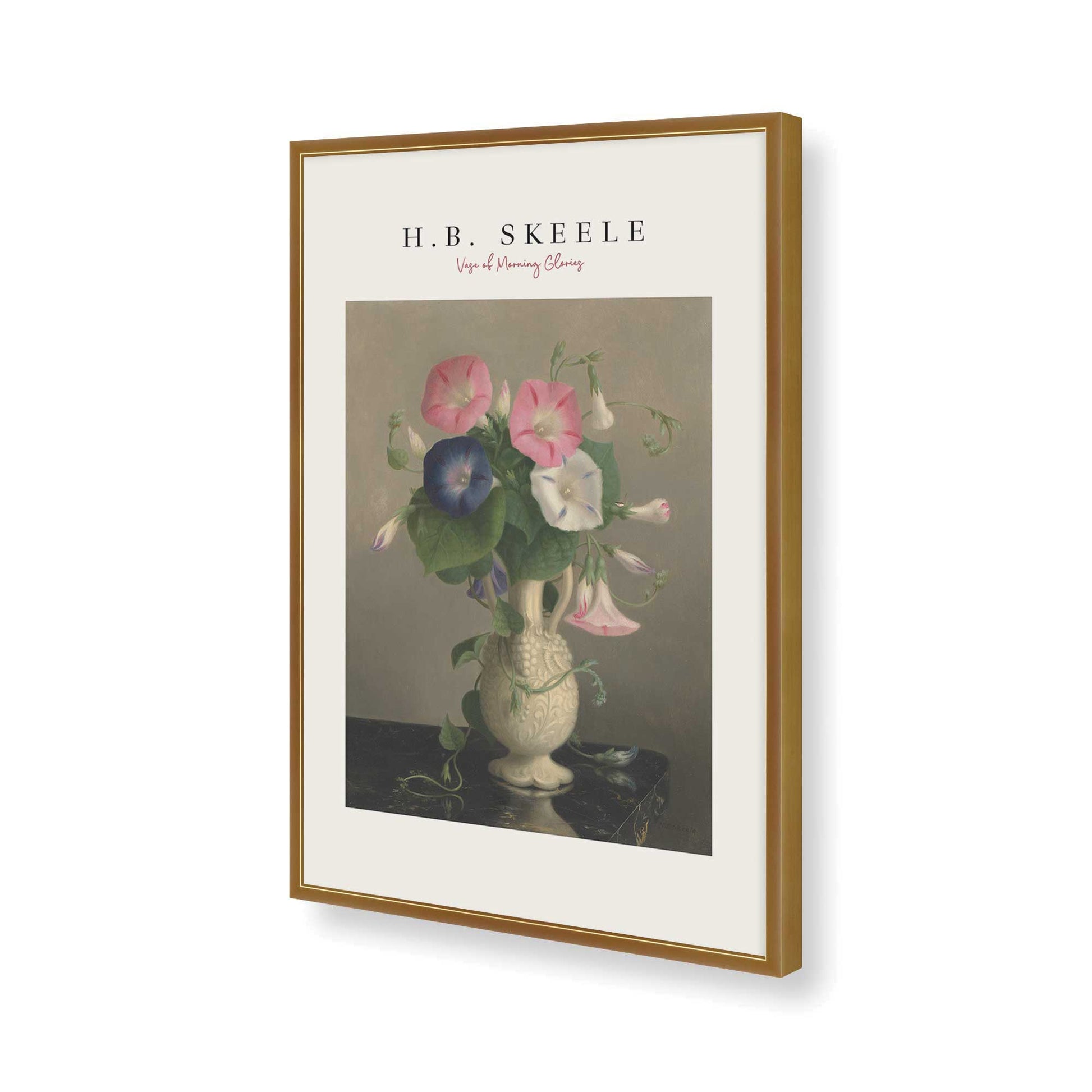 [Color:Polished Gold], Picture of art in a Polished Gold frame of the corner