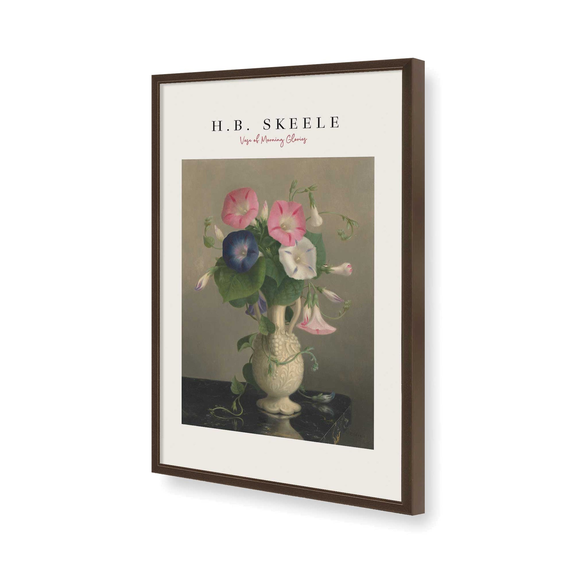[Color:Belvinder Brown], Picture of art in a Belvinder Brown frame of the corner