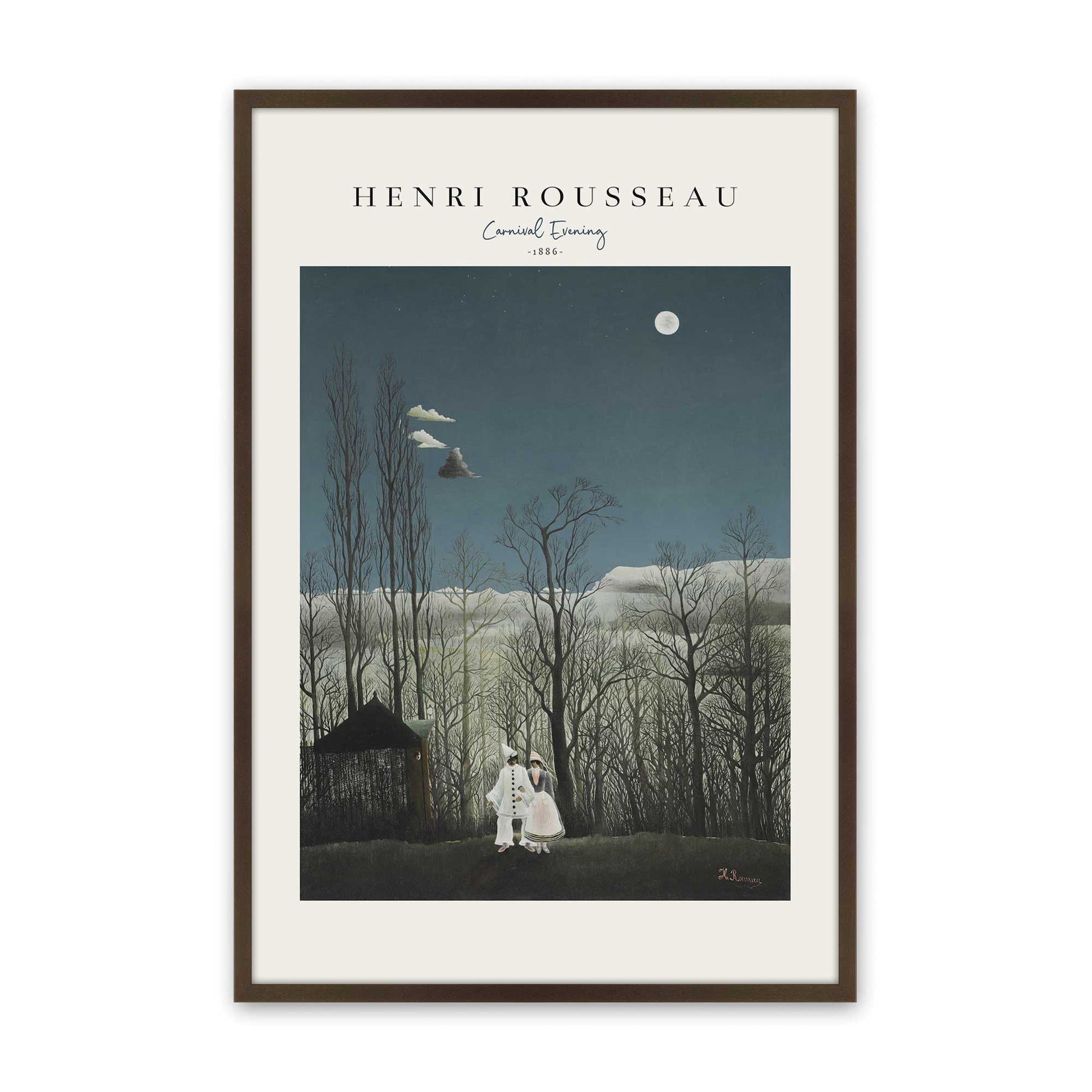 [Color:Belvinder Brown], Picture of art in a Belvinder Brown frame