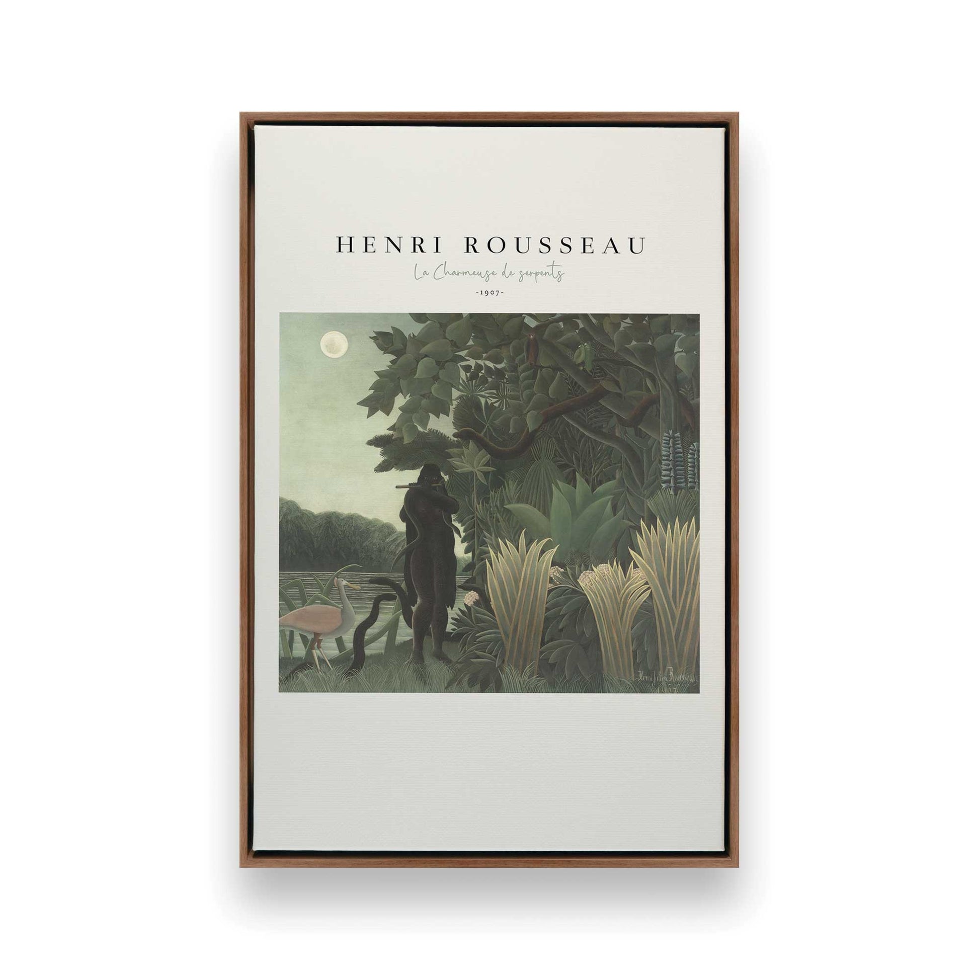[Color:Walnut], Picture of art in a Walnut frame