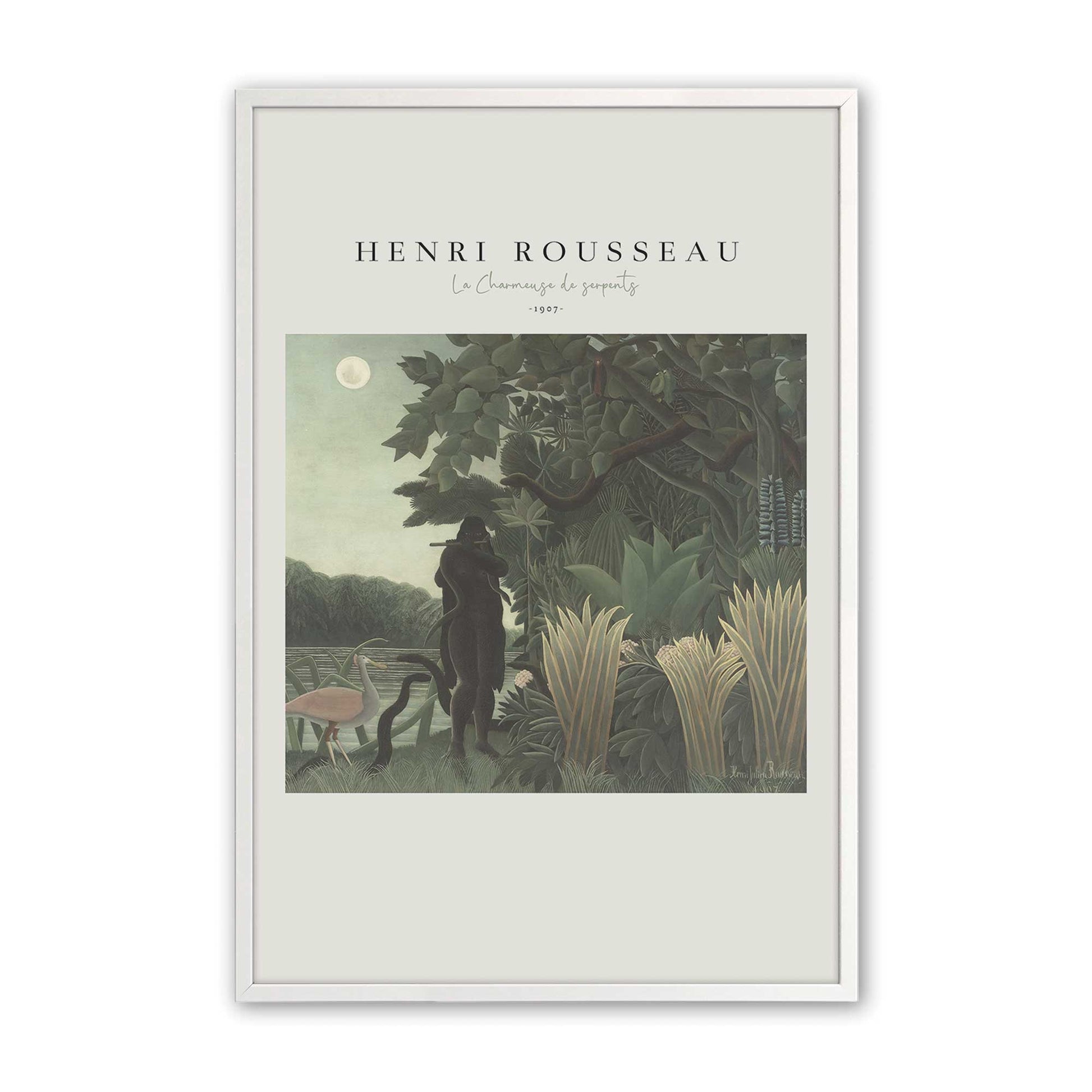 [Color:Opaque White], Picture of art in a Opaque White frame