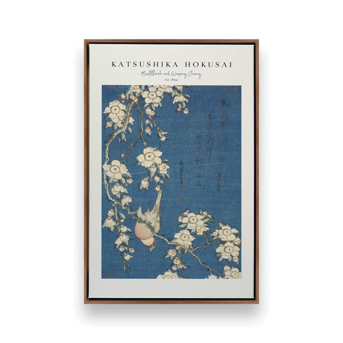 [Color:Walnut], Picture of art in a Walnut frame
