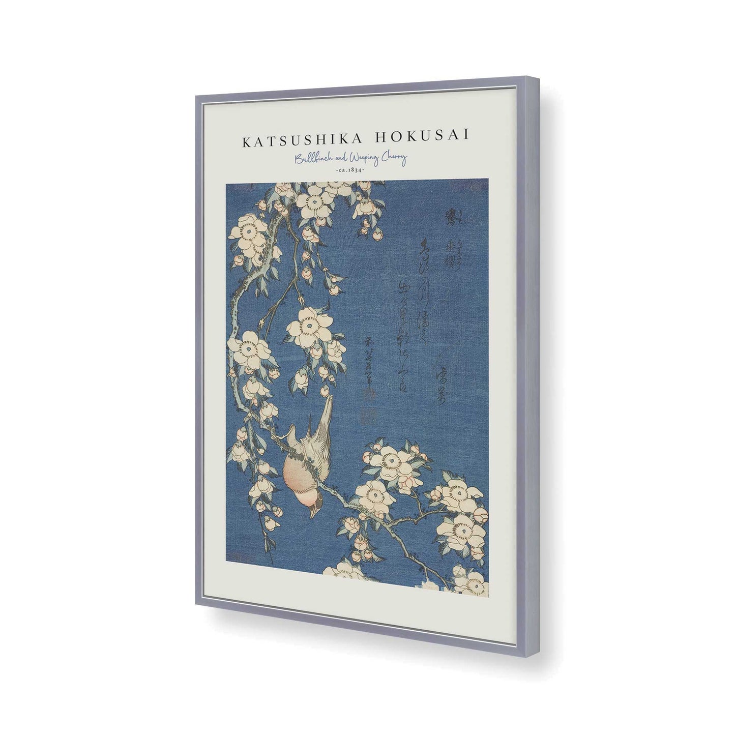 [Color:Polished Chrome], Picture of art in a Polished Chrome frame of the corner