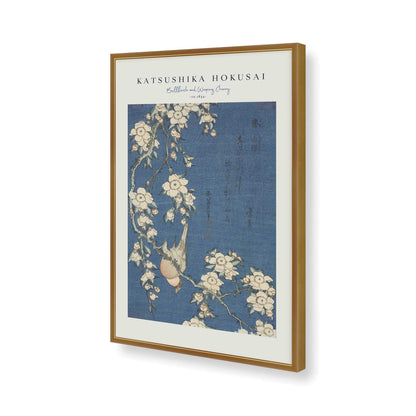 [Color:Polished Gold], Picture of art in a Polished Gold frame of the corner