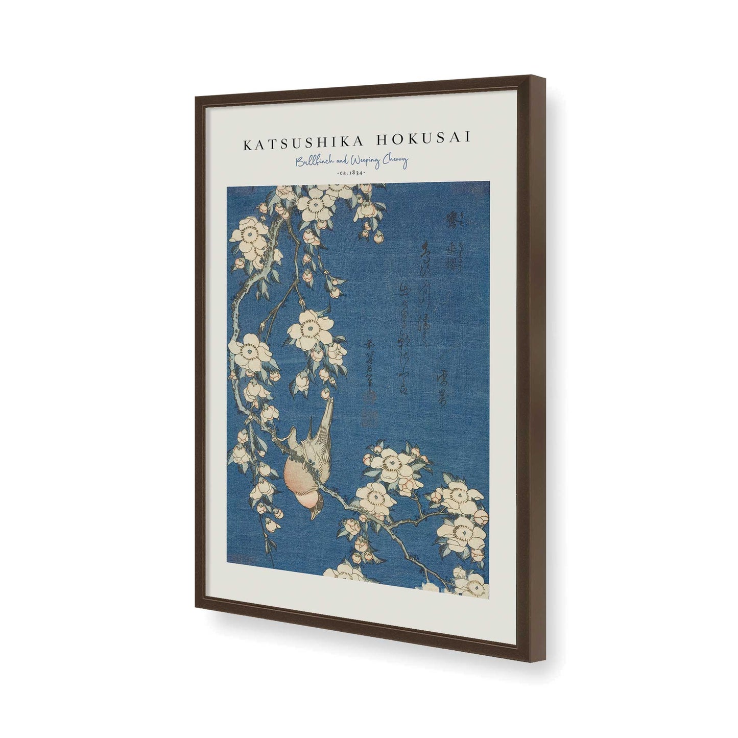 [Color:Belvinder Brown], Picture of art in a Belvinder Brown frame of the corner