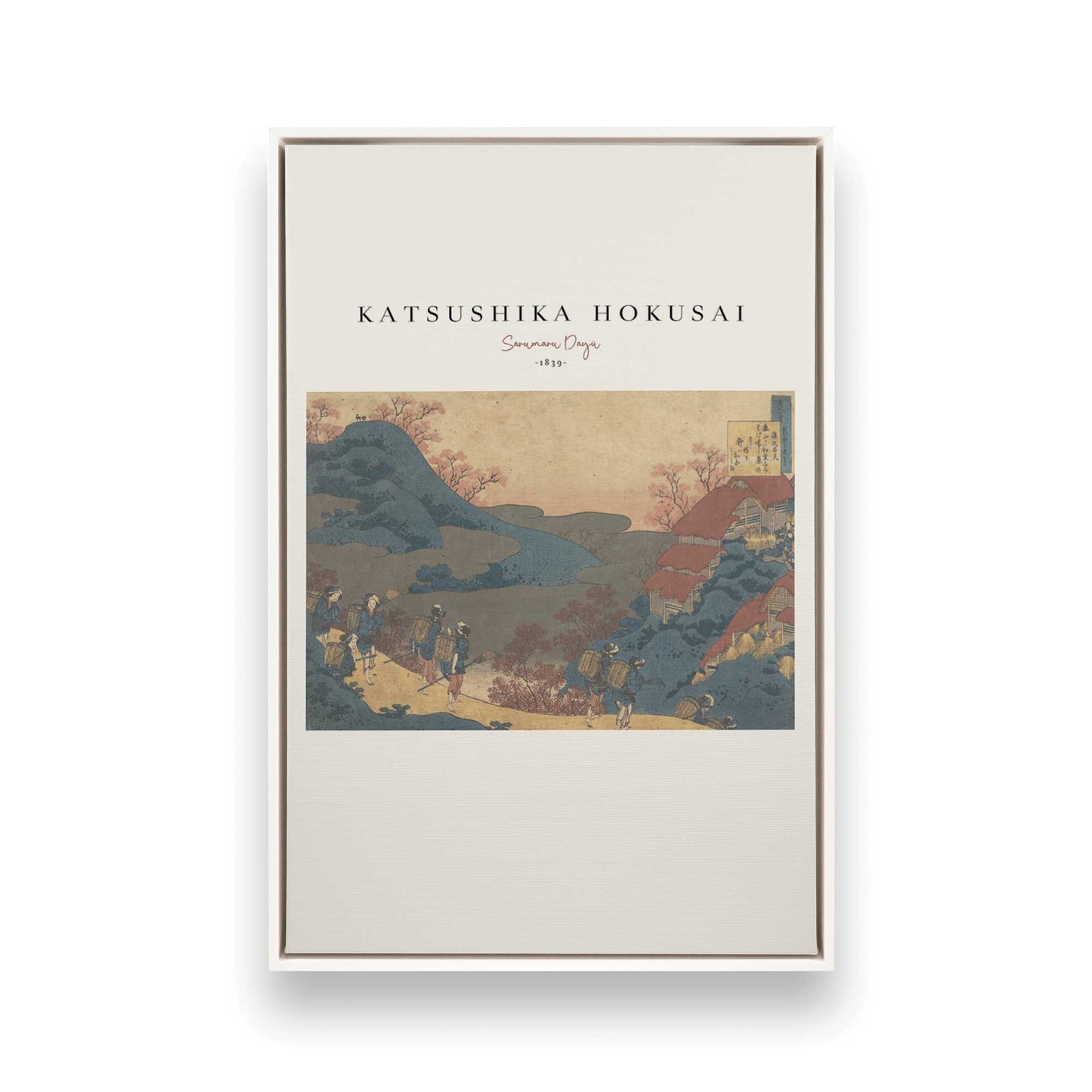 [Color:Opaque White], Picture of art in a White frame