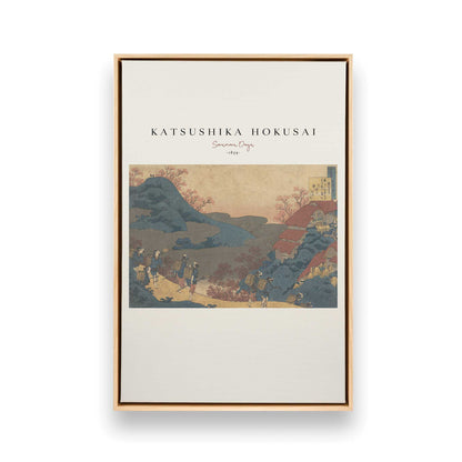 [Color:American Maple], Picture of art in a American Maple frame