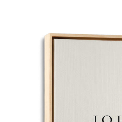 [Color:American Maple], Picture of art in a American Maple frame at an angle