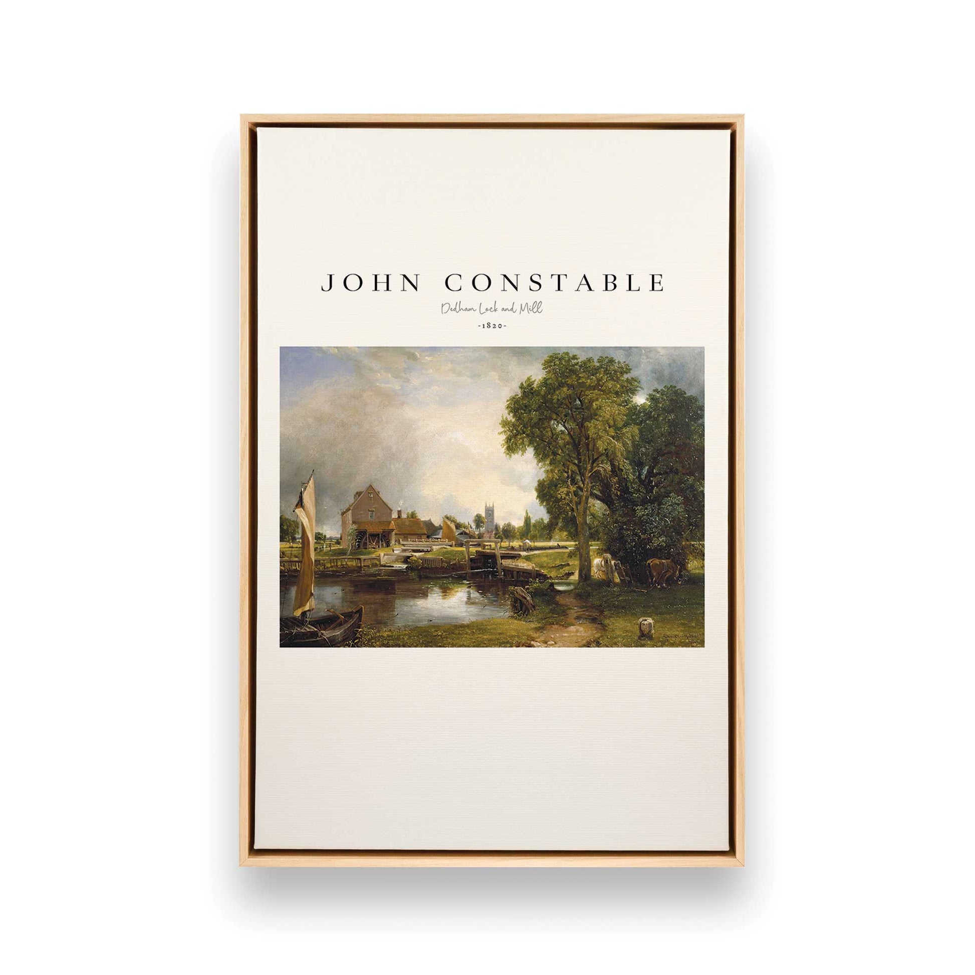 [Color:American Maple], Picture of art in a American Maple frame