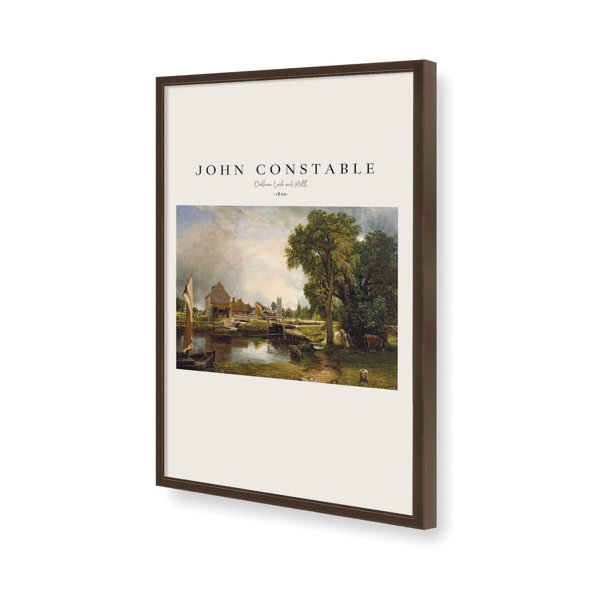 [Color:Belvinder Brown], Picture of art in a Belvinder Brown frame of the corner