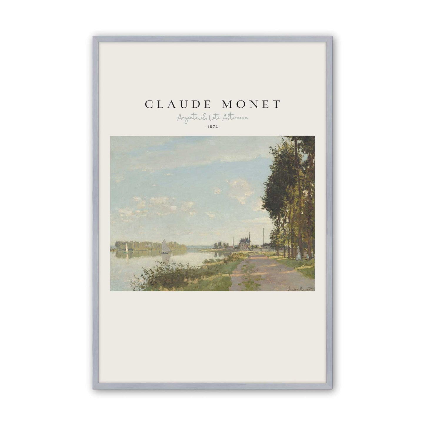 [Color:Polished Chrome], Picture of art in a Polished Chrome frame