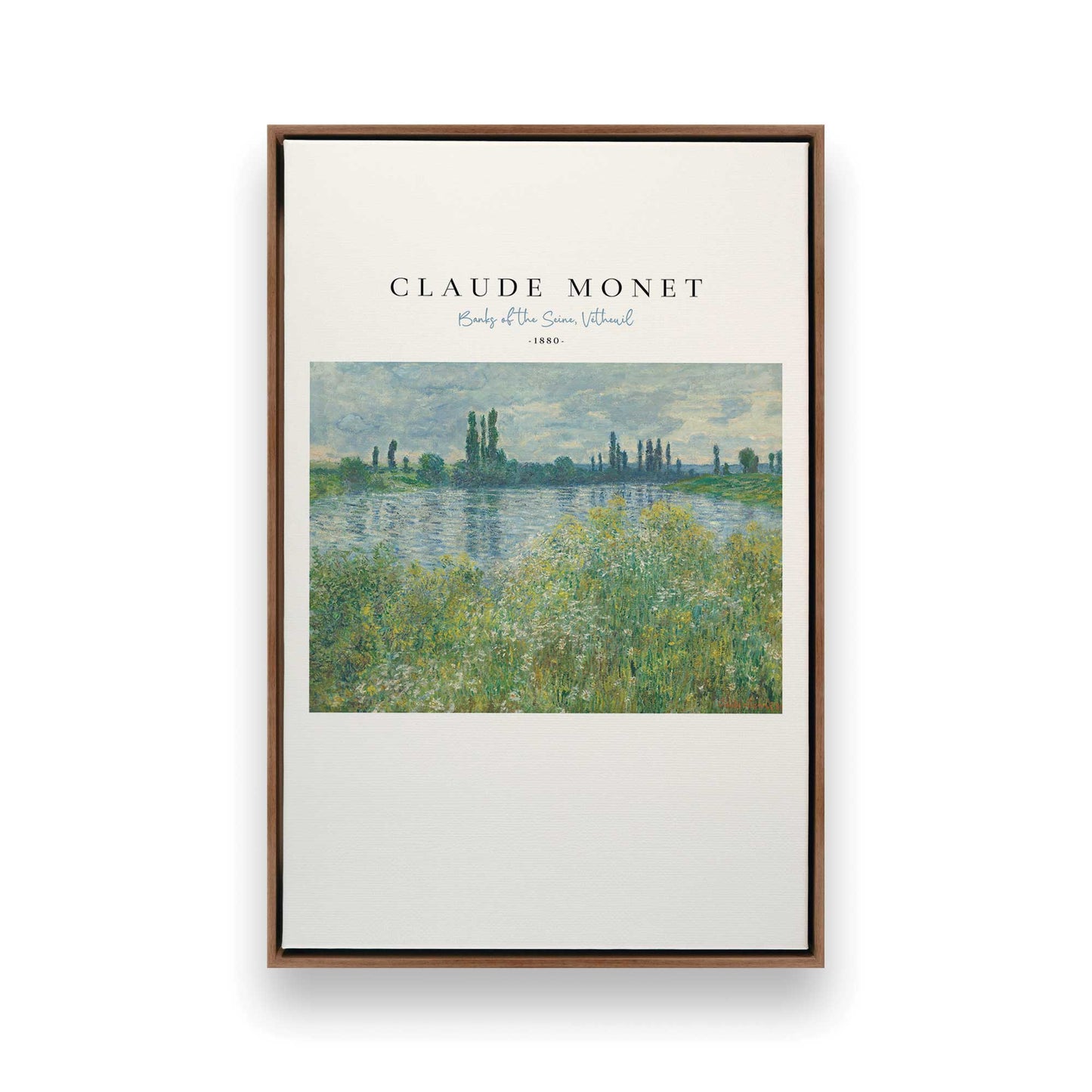 [Color:Walnut], Picture of art in a Walnut frame