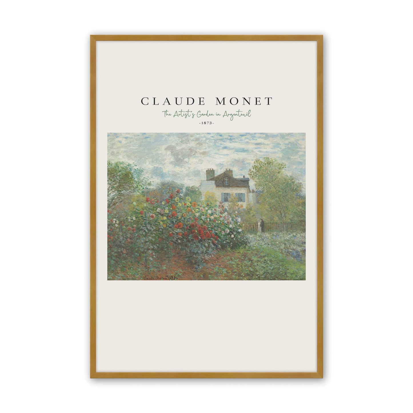 [Color:Polished Gold], Picture of art in a Polished Gold frame