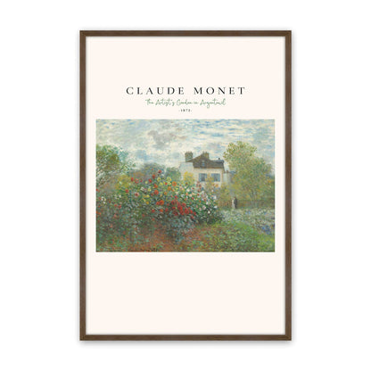 [Color:Walnut], Picture of art in a Walnut frame