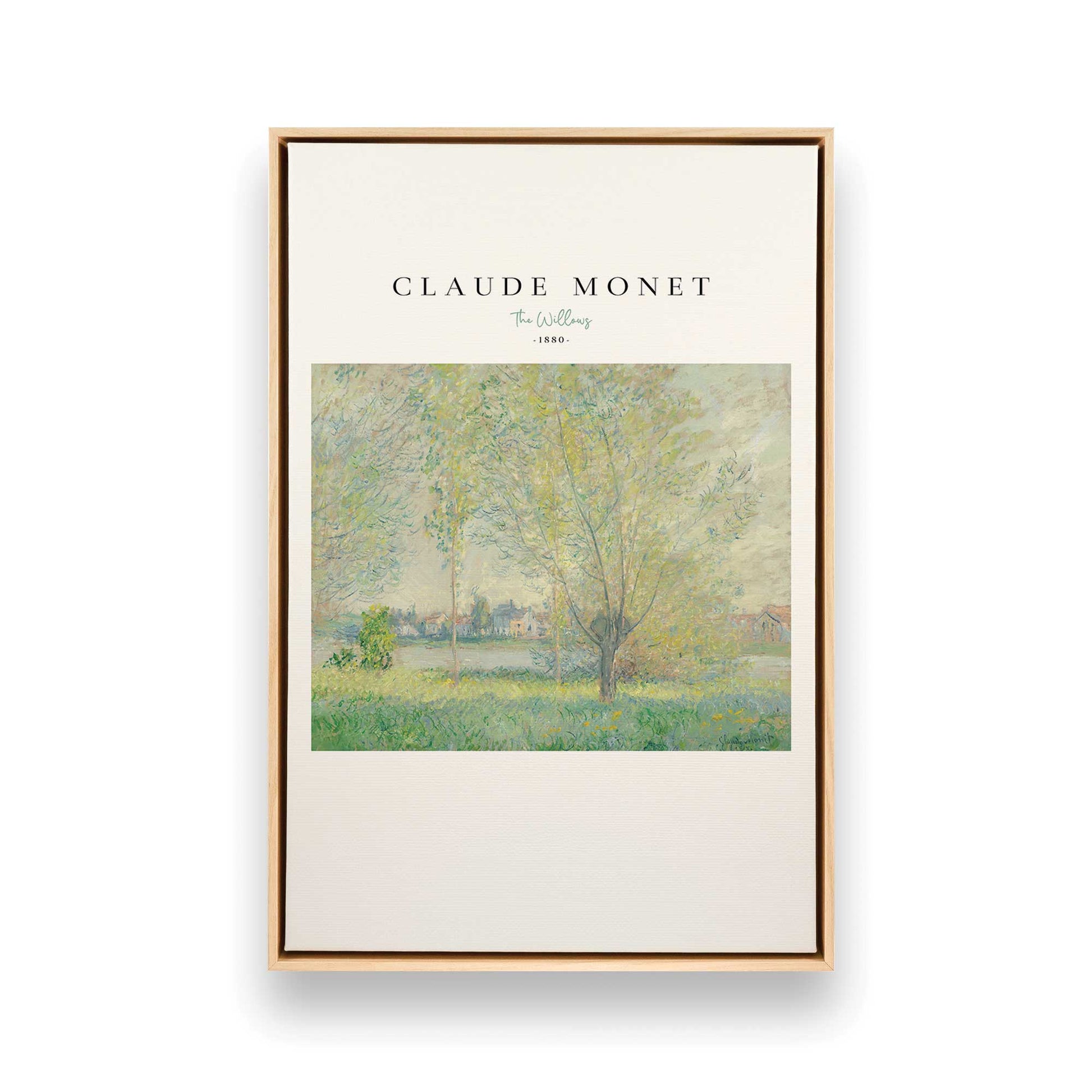 [Color:American Maple], Picture of art in a American Maple frame