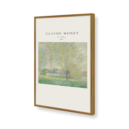 [Color:Polished Gold], Picture of art in a Polished Gold frame of the corner
