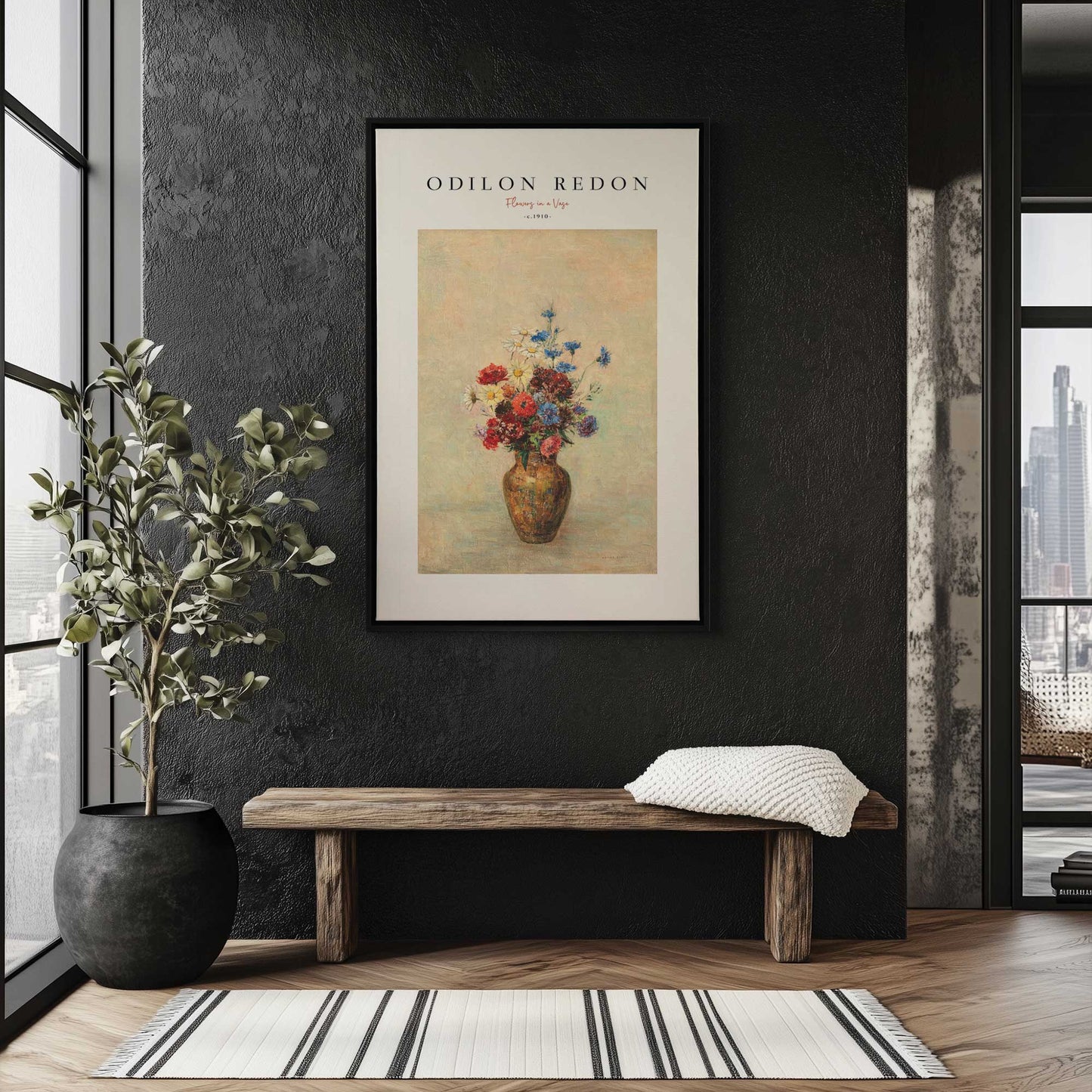 Picture of art in a room