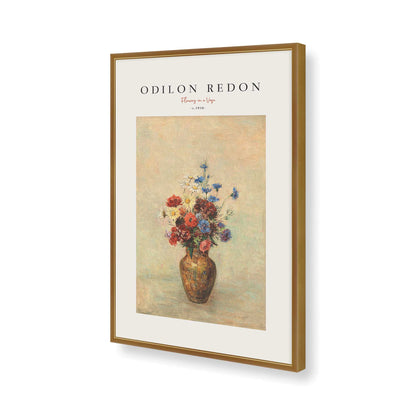[Color:Polished Gold], Picture of art in a Polished Gold frame of the corner
