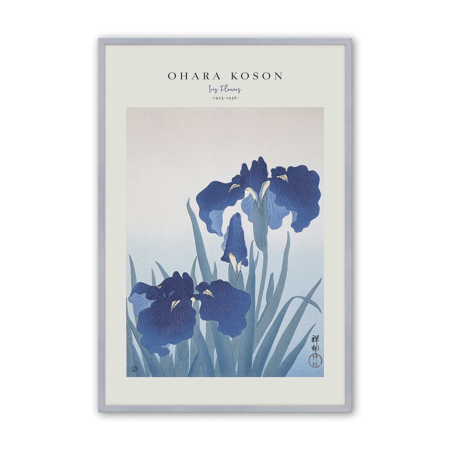 [Color:Polished Chrome], Picture of art in a Polished Chrome frame