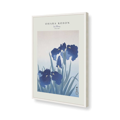 [Color:Opaque White], Picture of art in a Opaque White frame of the corner